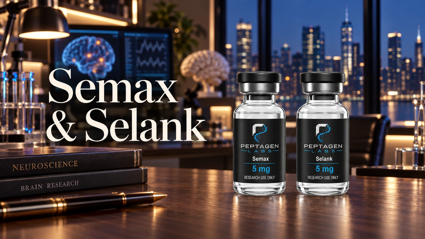 Semax & Selank: Cognitive Peptide Research